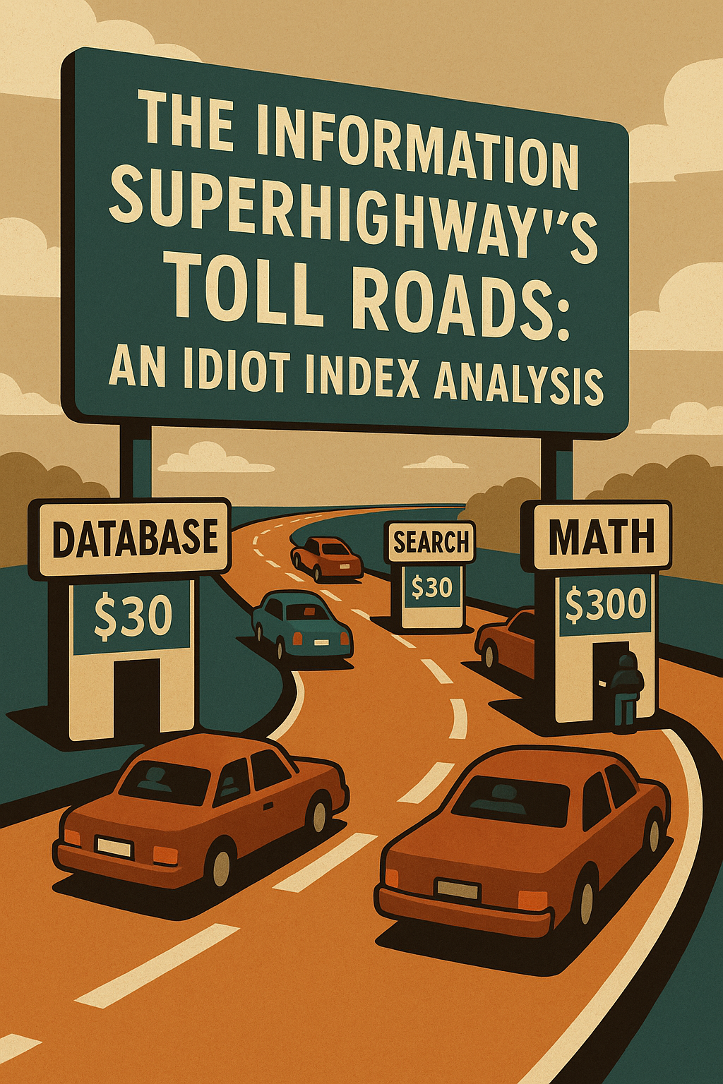 The Information Superhighway's Toll Roads: An Idiot Index Analysis