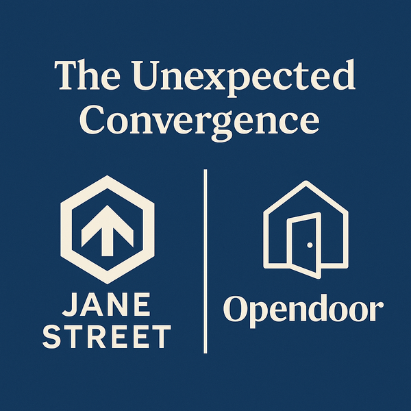 When Quants Meet Consciousness: Jane Street's Opendoor Position Through the Lens of Organic Alignment
