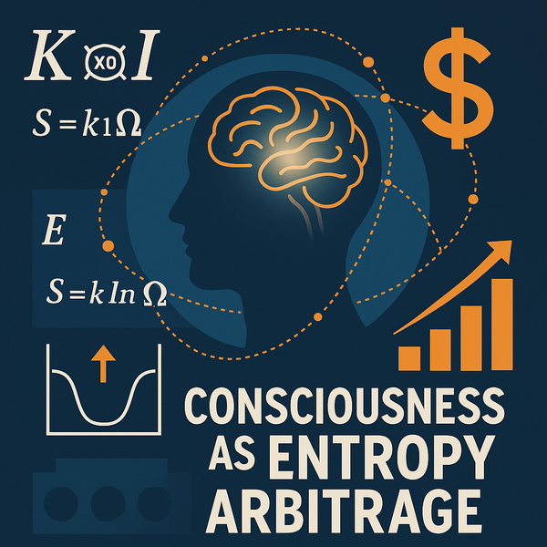 Consciousness as Entropy Arbitrage: A Three-Level Inductive Proof